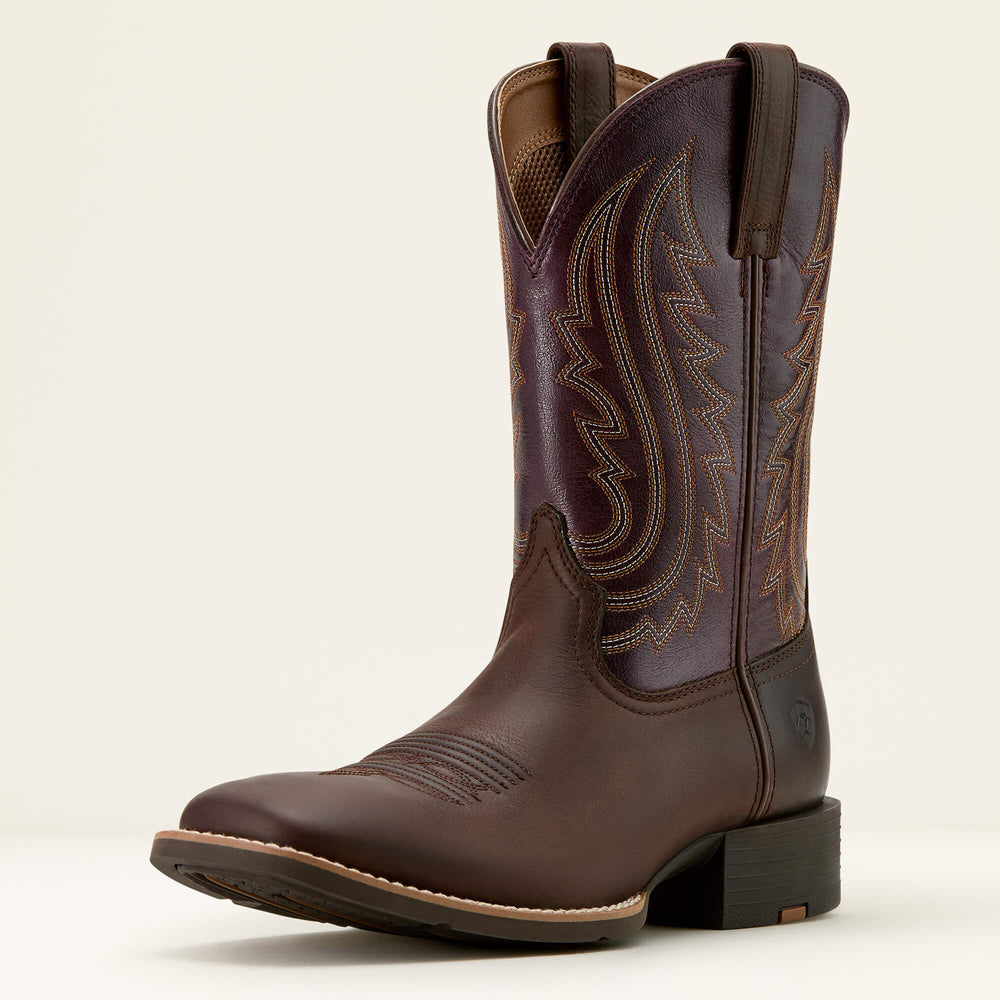 Sport Big Country Wide Square Toe Cowboy Boot-Ariat