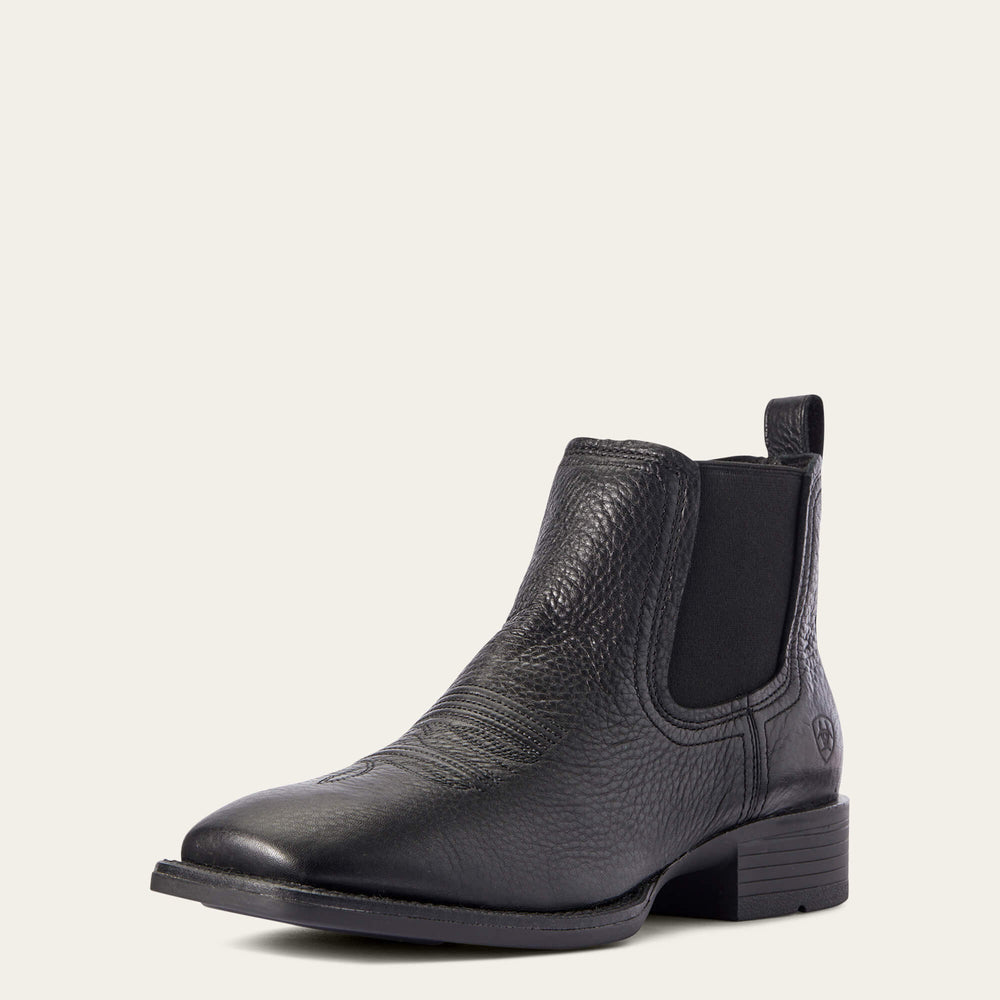 Booker Chelsea Wide Square Toe Western Boot-Ariat