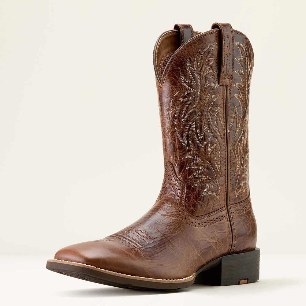 Sport Western Wide Square Toe Cowboy Boot-Ariat