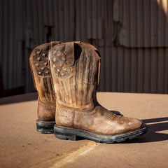 Sierra Shock Shield Patriot Work Boot-Ariat