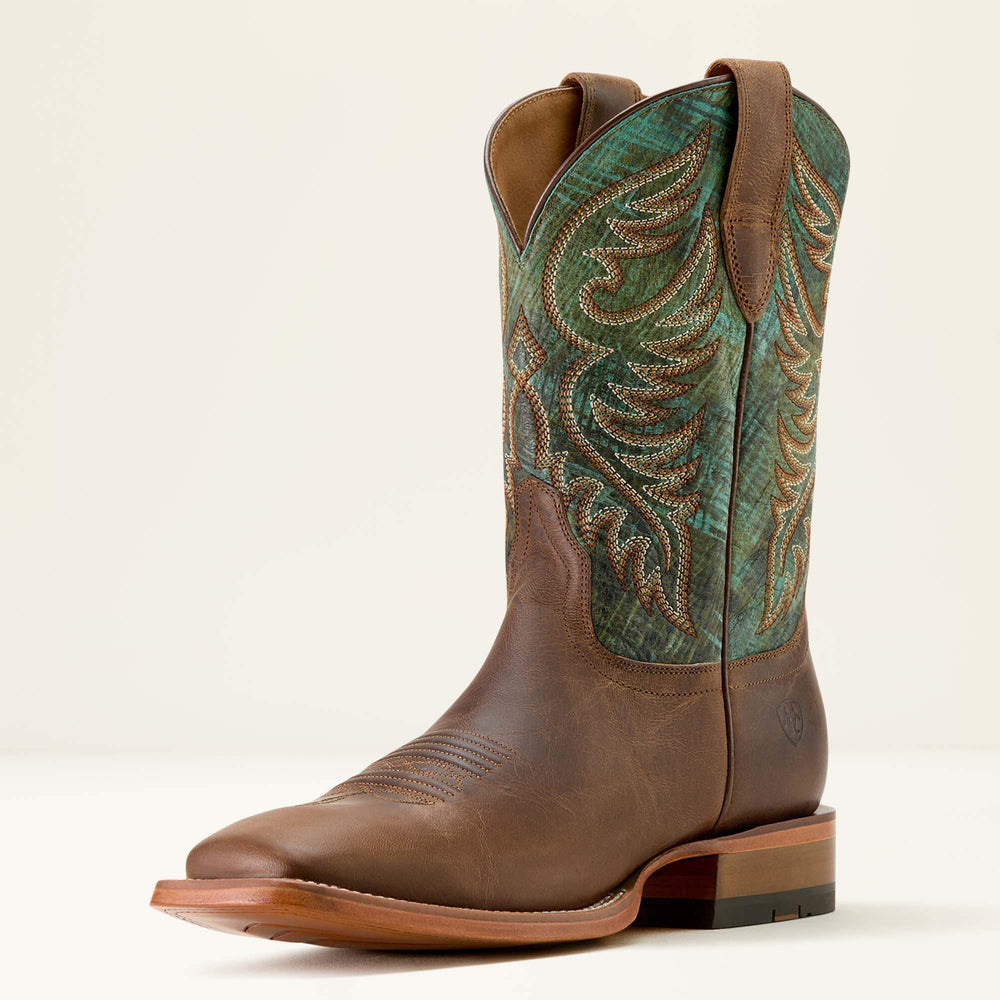 Wiley Wide Square Toe Cowboy Boot-Ariat