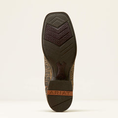 Cattle Call Wide Square Toe Cowboy Boot-Ariat