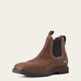 Groundbreaker Chelsea Wide Square Toe Waterproof Work Boot-Ariat