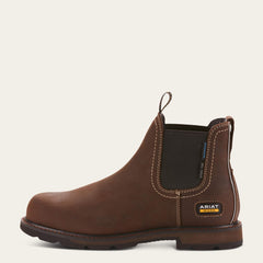 Groundbreaker Chelsea Waterproof Steel Toe Work Boot-Ariat