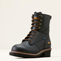 Logger Shock Shield Waterproof Work Boot-Ariat