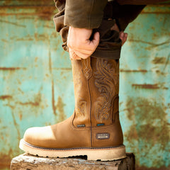 Logger Shock Shield Waterproof Work Boot-Ariat