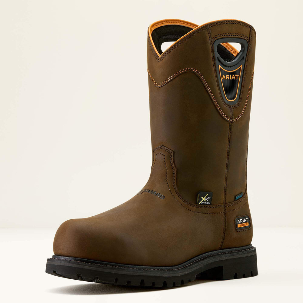 Longview Shock Shield MetGuard Waterproof Composite Toe Work Boot-Ariat
