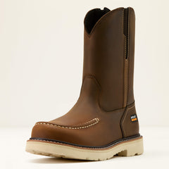 Rebar Lift Pull On Moc Toe Work Boot-Ariat