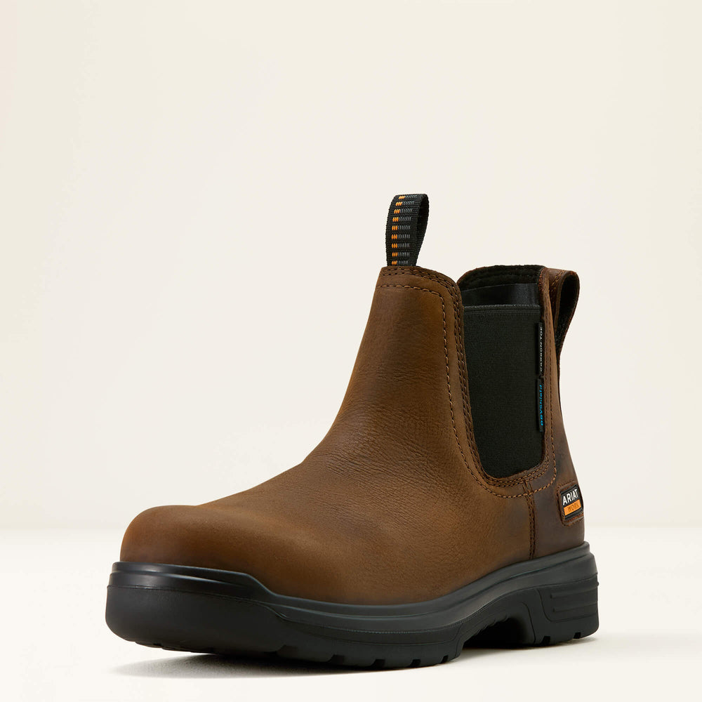 Turbo Chelsea CSA Waterproof Carbon Toe Work Boot-Ariat