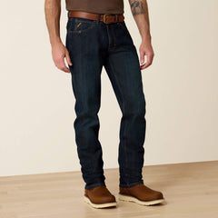 Rebar M4 Relaxed DuraStretch Basic Stackable Straight Leg Jean-Ariat