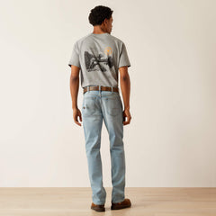 Rebar M4 Relaxed DuraStretch Basic Stackable Straight Leg Jean-Ariat