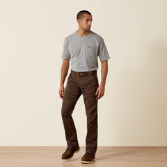 Rebar M5 Straight DuraStretch Washed Twill Dungaree Straight Leg Pant-Ariat