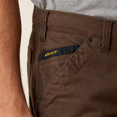 Rebar M5 Straight DuraStretch Washed Twill Dungaree Straight Leg Pant-Ariat