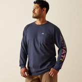Rebar Cotton Strong Standard Logo Pocket T-Shirt-Ariat
