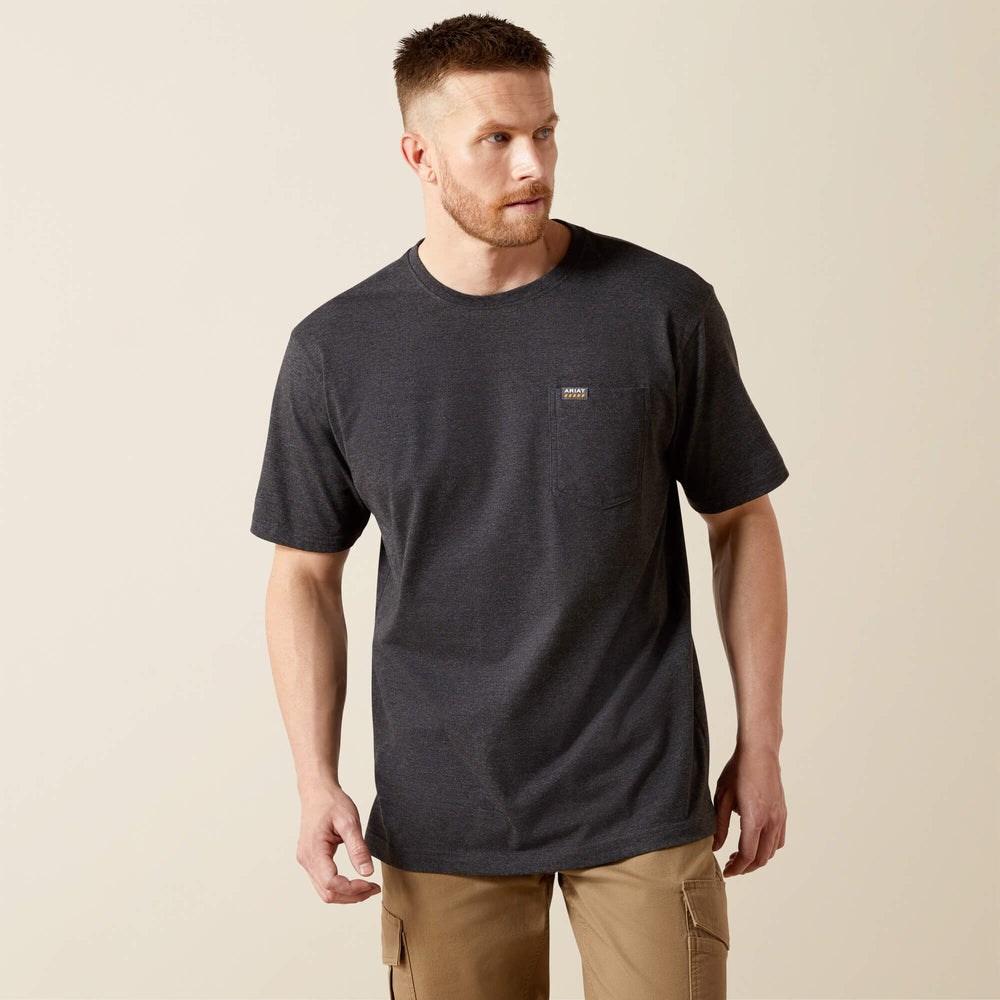 Rebar Cotton Strong Standard Pocket T-Shirt-Ariat
