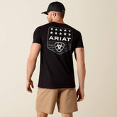Ariat Stripe Patriotic Badge T-Shirt-Ariat
