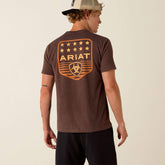Ariat Stripe Patriotic Badge T-Shirt-Ariat
