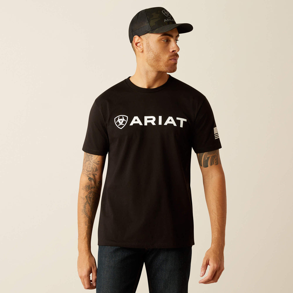 Ariat Shield Flag T-Shirt-Ariat