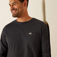 Rebar Cotton Strong Standard Logo Pocket T-Shirt-Ariat