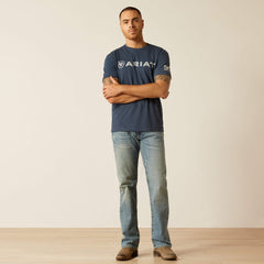 Ariat Shield Flag T-Shirt-Ariat