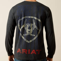 Ariat Stamped Freedom Classic Fit Long Sleeve T-Shirt-Ariat
