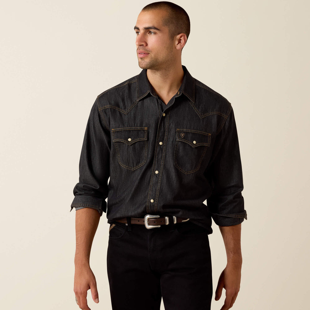 Retro Halford Fitted Snap Shirt-Ariat