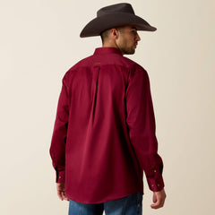 Solid Twill Classic Fit Shirt-Ariat