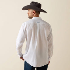 Wrinkle Free Solid Classic Fit Shirt-Ariat