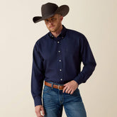 Wrinkle Free Solid Classic Fit Shirt-Ariat