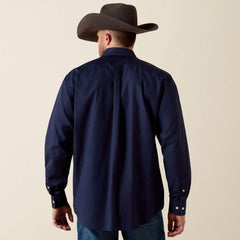 Wrinkle Free Solid Classic Fit Shirt-Ariat