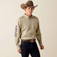 Team Logo Lightweight Twill Classic Fit Shirt-Ariat