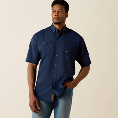 Rebar Made Tough VentTEK DuraStretch Work Shirt-Ariat