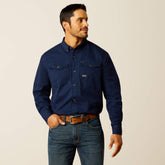 Rebar Washed Twill Work Shirt-Ariat