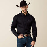 Team Logo Twill Fitted Shirt-Ariat