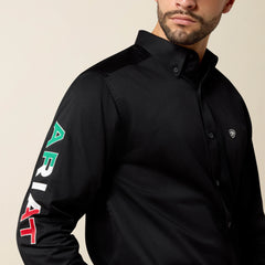 Team Logo Twill Fitted Shirt-Ariat