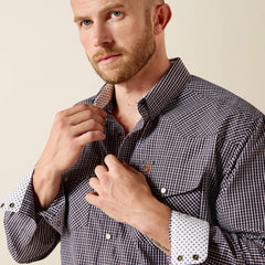 Wrinkle Free Adonis Classic Fit Snap Shirt-Ariat