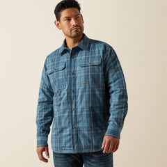 Rebar Flannel Insulated Shirt Jacket-Ariat