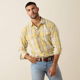 Retro Hux Fitted Snap Shirt-Ariat
