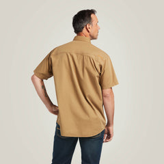 Rebar Washed Twill Work Shirt-Ariat
