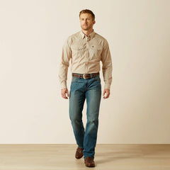 Wrinkle Free Eddie Fitted Shirt-Ariat
