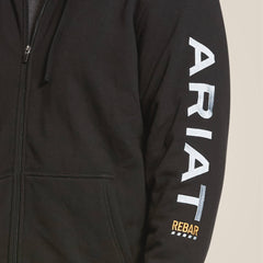 Rebar All-Weather Full Zip Hoodie-Ariat
