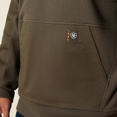 Rebar Workman Duracanvas 1/4 Zip Sweatshirt-Ariat