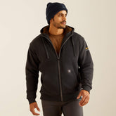 Rebar All-Weather Sherpa-Lined Full Zip Hoodie-Ariat