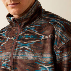 Caldwell Logo 1/4 Zip Sweater-Ariat
