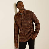 Caldwell Printed Shirt Jacket-Ariat
