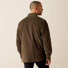 Retro Corduroy Shirt Jacket-Ariat