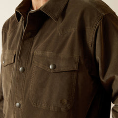 Retro Corduroy Shirt Jacket-Ariat