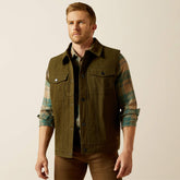 Canvas Rancher Vest-Ariat