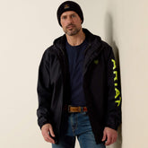 Rebar Stormshell Logo Waterproof Jacket-Ariat