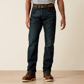 Rebar M4 Relaxed DuraStretch Edge Stackable Straight Leg Jean-Ariat